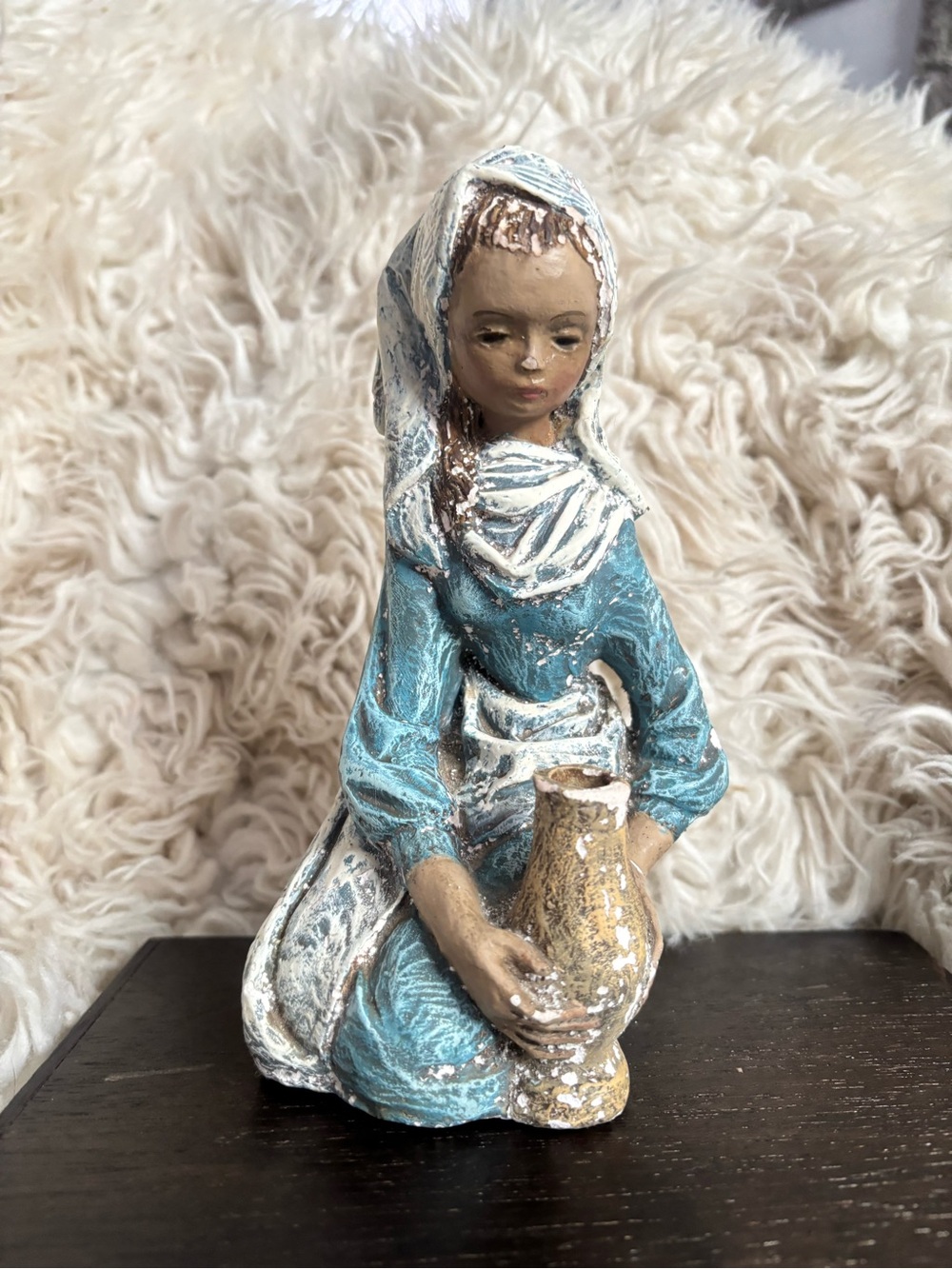 vintage Borzo Parastone "Girl with Vase" sculpture (Model KS21)